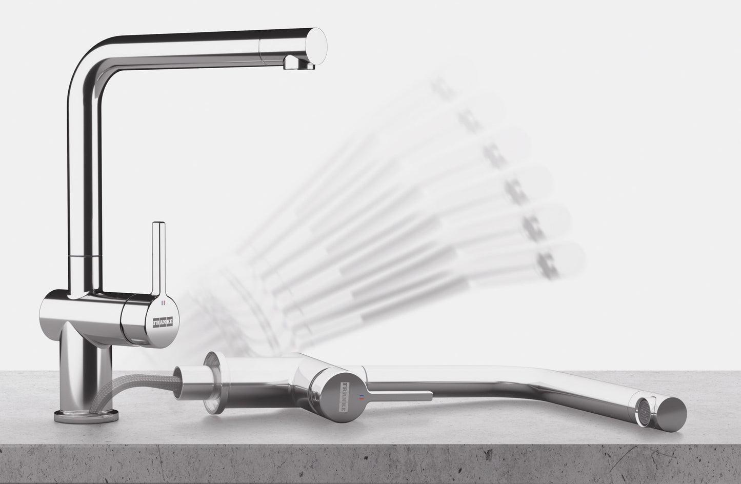 Grifo cocina Active Window II Cromo Extreíble Franke - 2