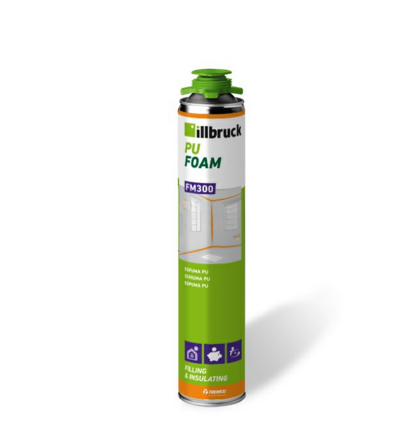Bote Espuma Poliuretano PU Foam PRO FM300 750ml Illbruck