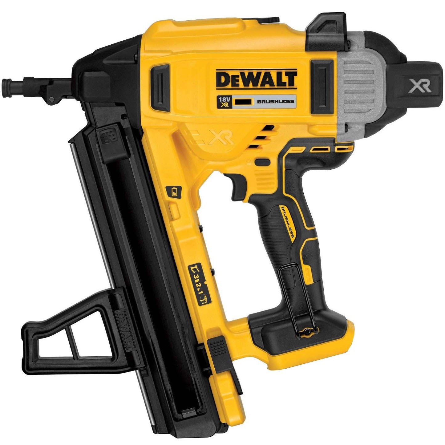 Combo Clavadora de Hormigón y Acero a Batería 18V DCN890P2 + 5.025 Clavos 20mm Dewalt