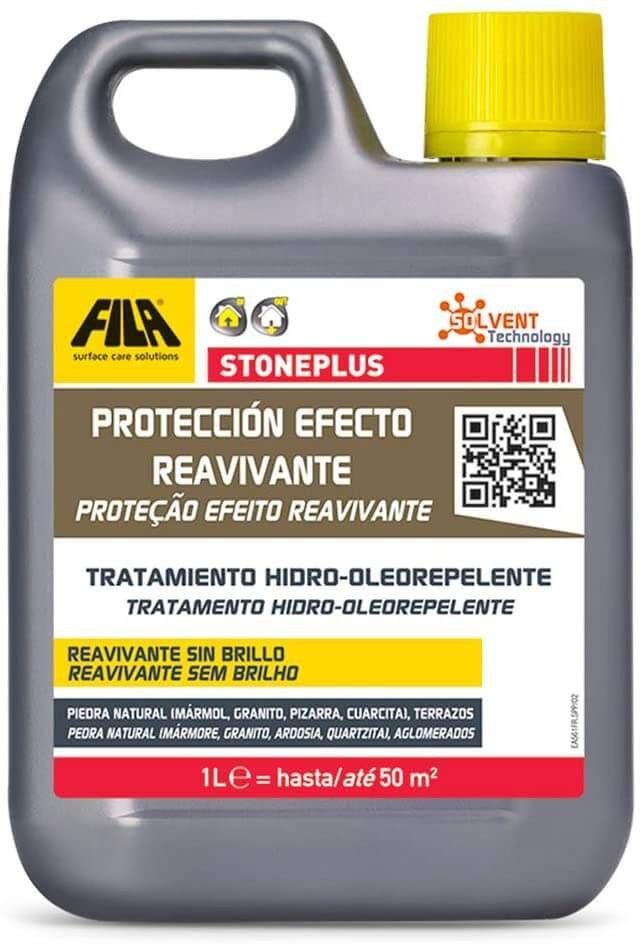 Garrafa Protección Hidro Oleorepelente Efecto Reavivante 1L Fila STONEPLUS  - 1