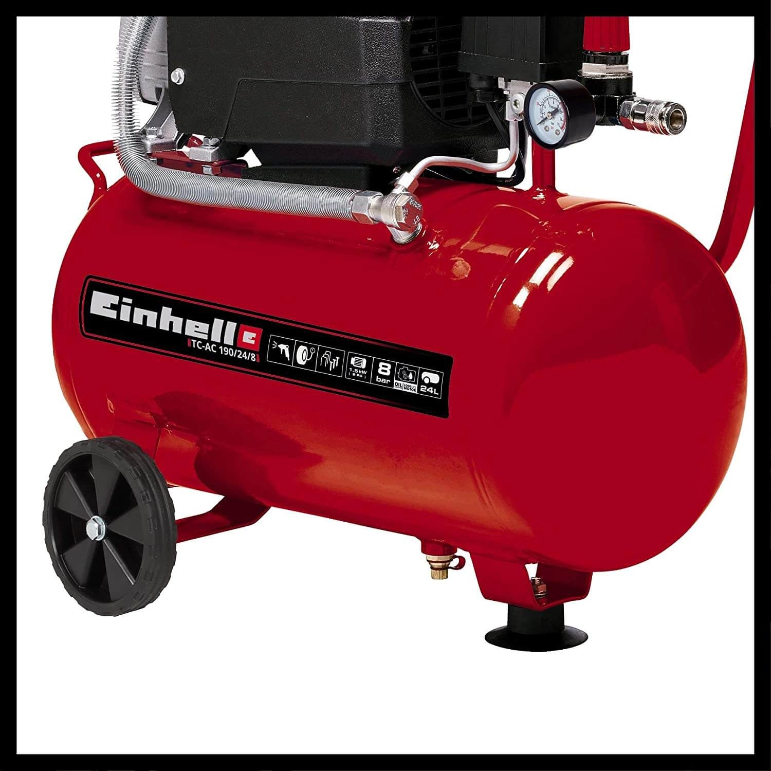 Compresor de aire 24L 8bar Einhell TC-AC 190/24/8 EINHELL - 2