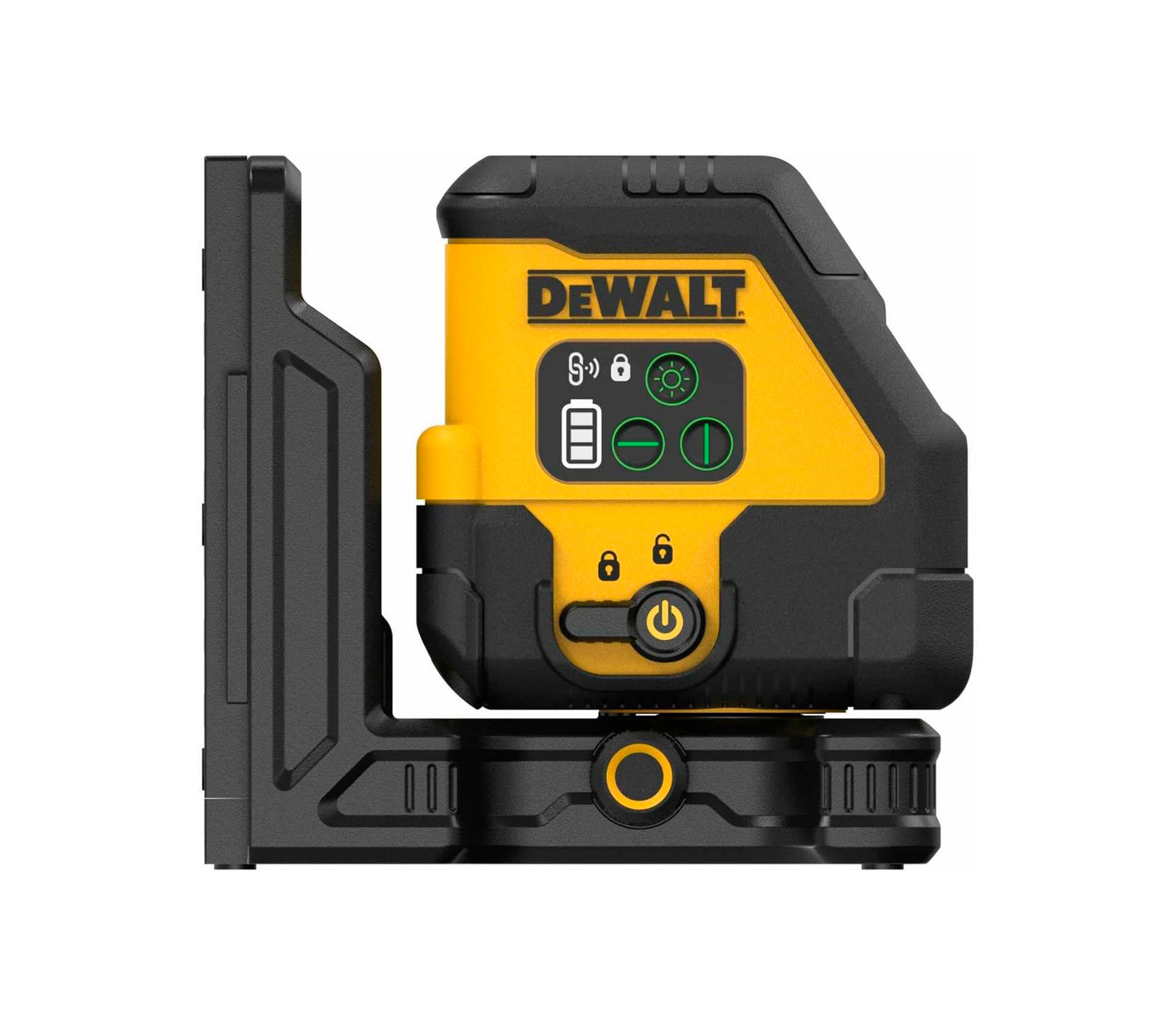 Nivel láser autonivelante Verde USB-C de 2 líneas en cruz Dewalt DCLE14201GB