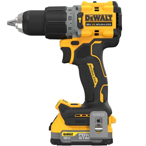 Dewalt DCD805E2T XR 18V ​​POWERSTARCK Compact Brushless Hammer Drill