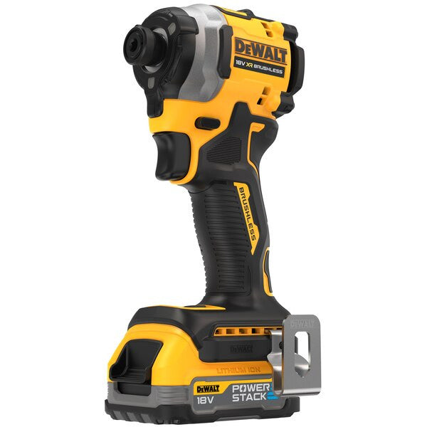 Dewalt DCF850E2T XR 18V ​​POWERSTACK compact brushless impact screwdriver