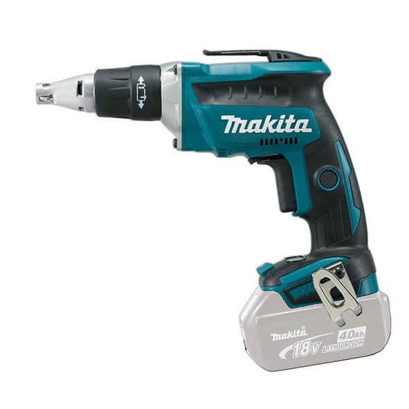 Makita 18V Plasterboard Combo: DFS452 Screwdriver + DHR202 Light Hammer + (2) 5.0Ah Batteries + Carry Bag