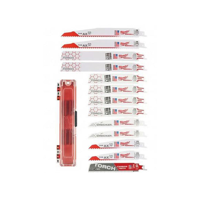 Estuche de 13 Hojas Sable Milwaukee SAWZALL