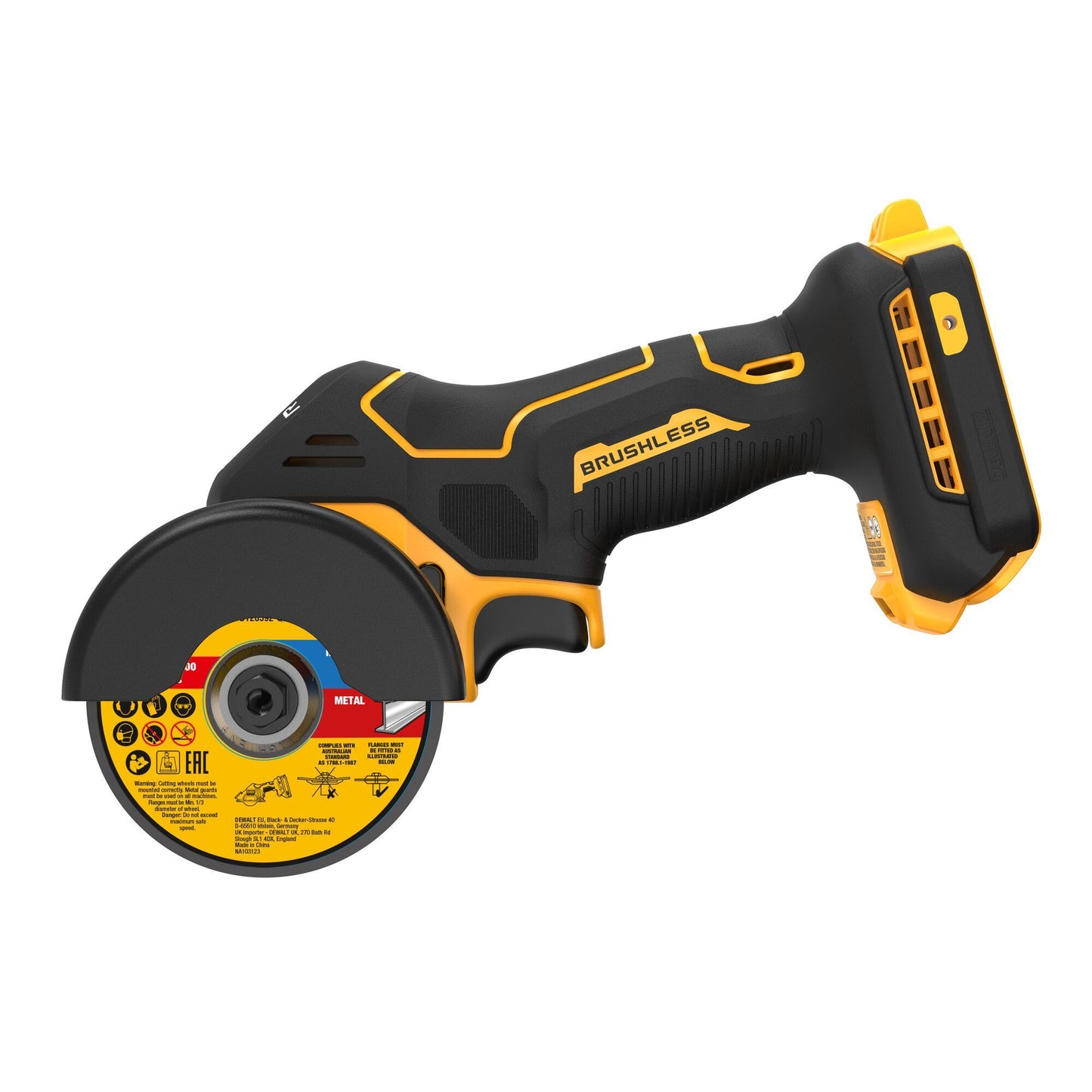 Amoladora Multi-corte sin escobillas 18V 76mm Dewalt DCS438N DEWALT - 8