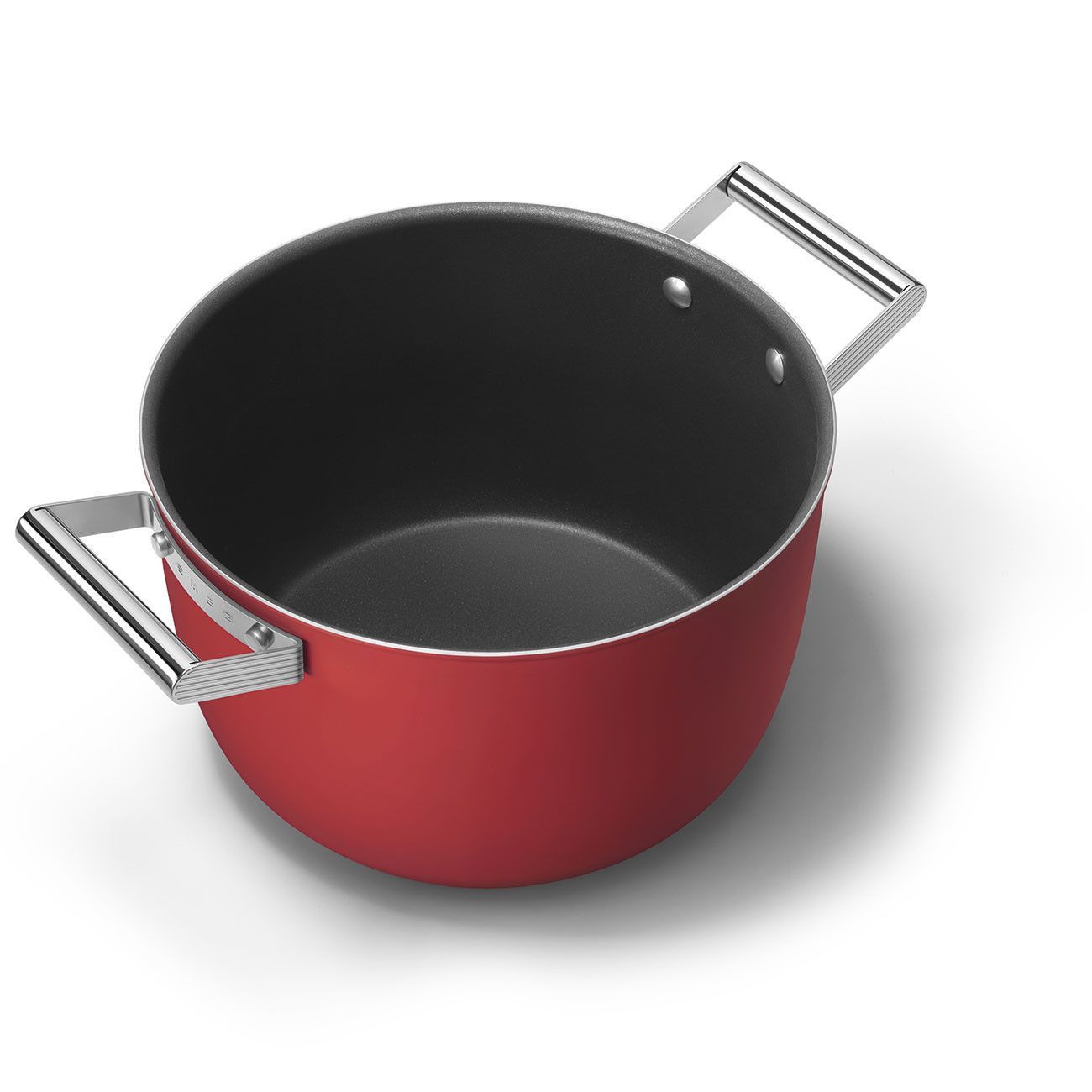 Smeg Matte Red Pot Set