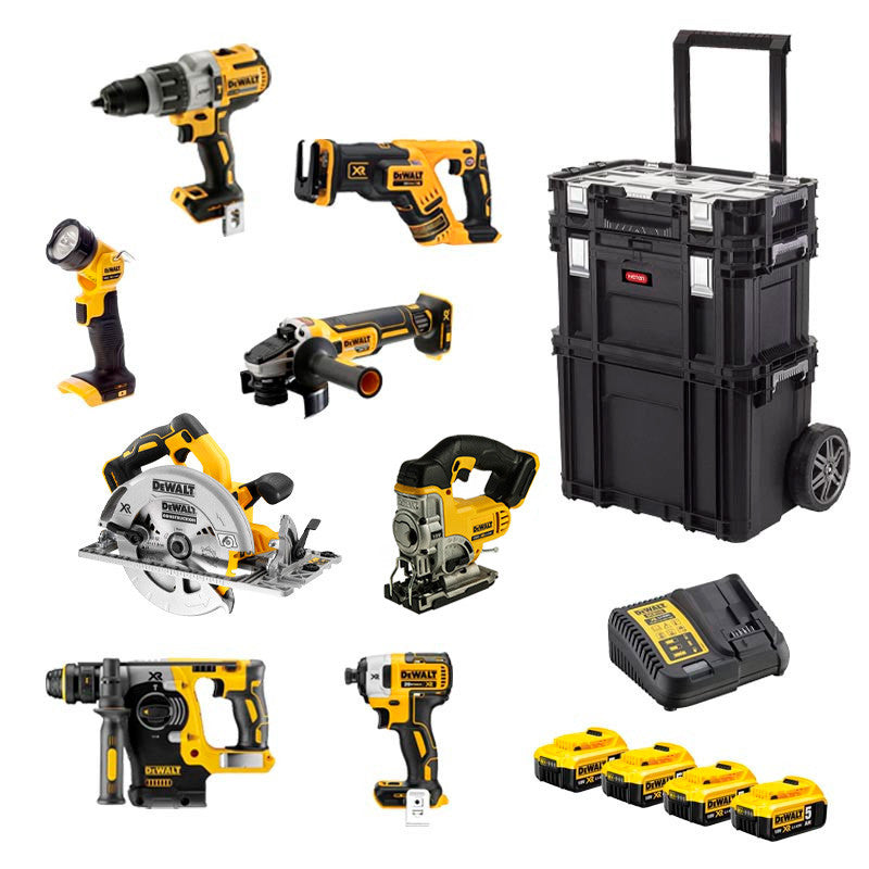 Power Kit 8 Herramientas batería Dewalt DCK854P4T