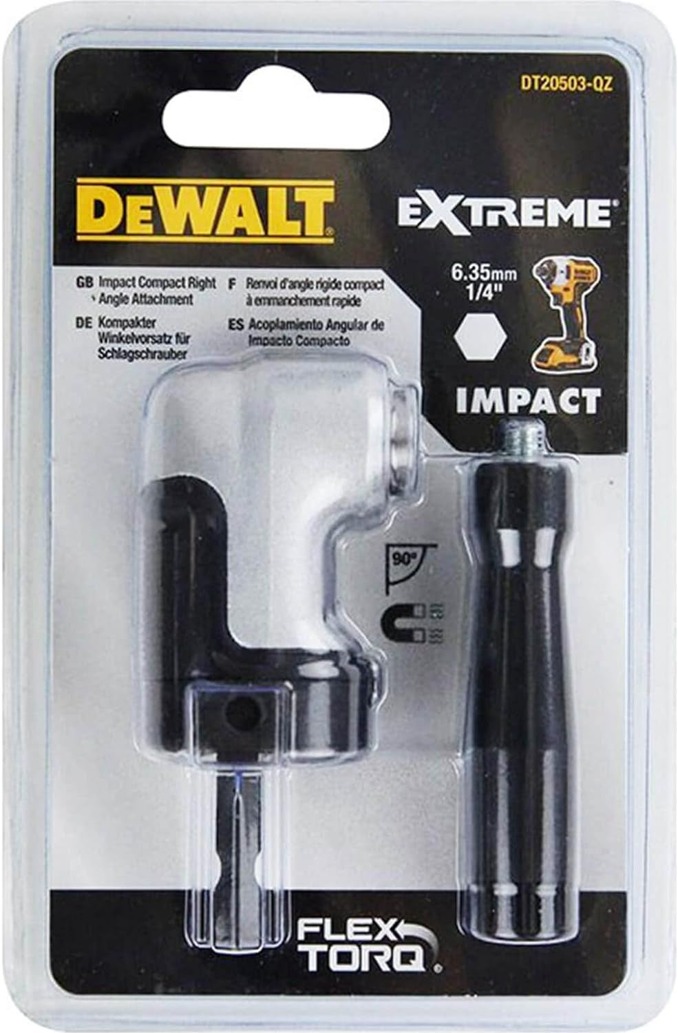 Acoplamiento angular ultra compacto Dewalt DT20503 DEWALT - 3