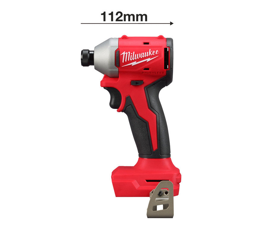 Atornillador de impacto compacto sin escobillas M18 1/4Hex. Milwaukee M18 BLIDRC-0 MILWAUKEE - 7