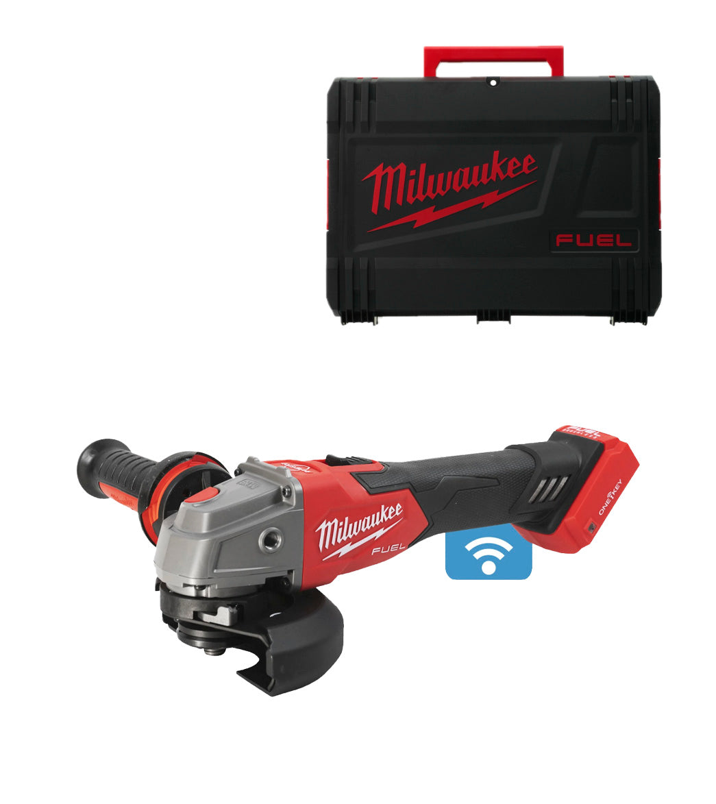 M18 125mm Fuel ONE-KEY Angle Grinder with Case Milwaukee M18 ONEFSAG125XB-0X