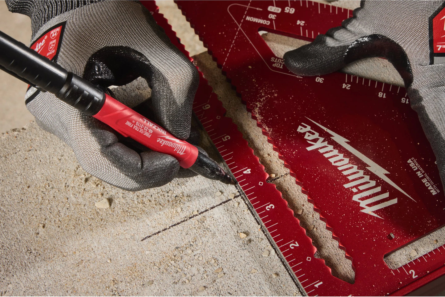 Milwaukee Inkzall Fine and Ultra Fine Point Marker Black