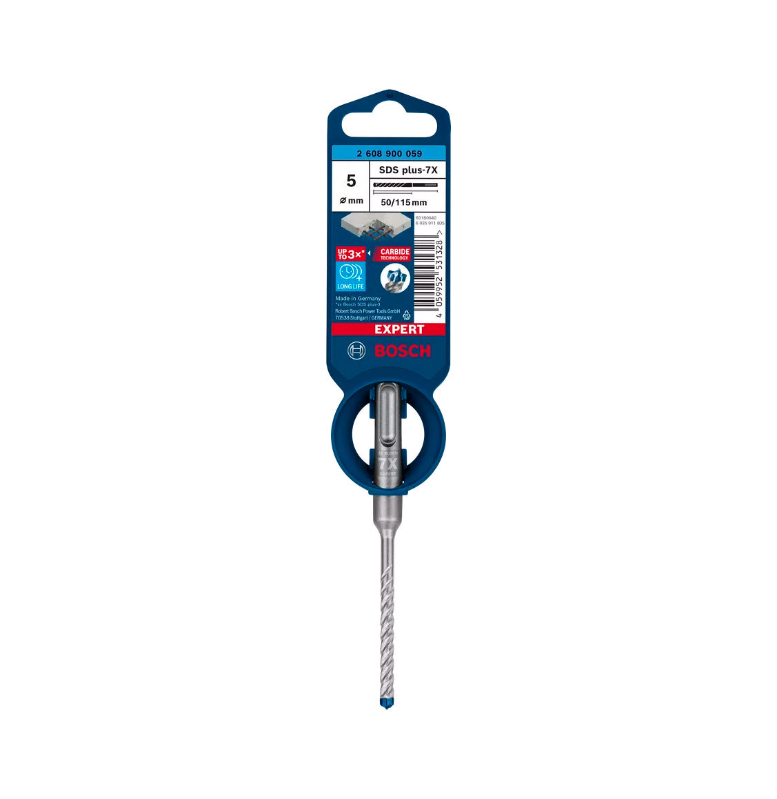 Bosch EXPERT SDS Plus-7X hammer drill bit