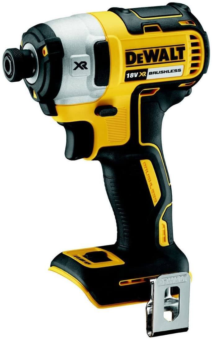 18V XR Brushless Impact Screwdriver 205Nm with 2 5Ah batteries and Dewalt DCF887P2 case