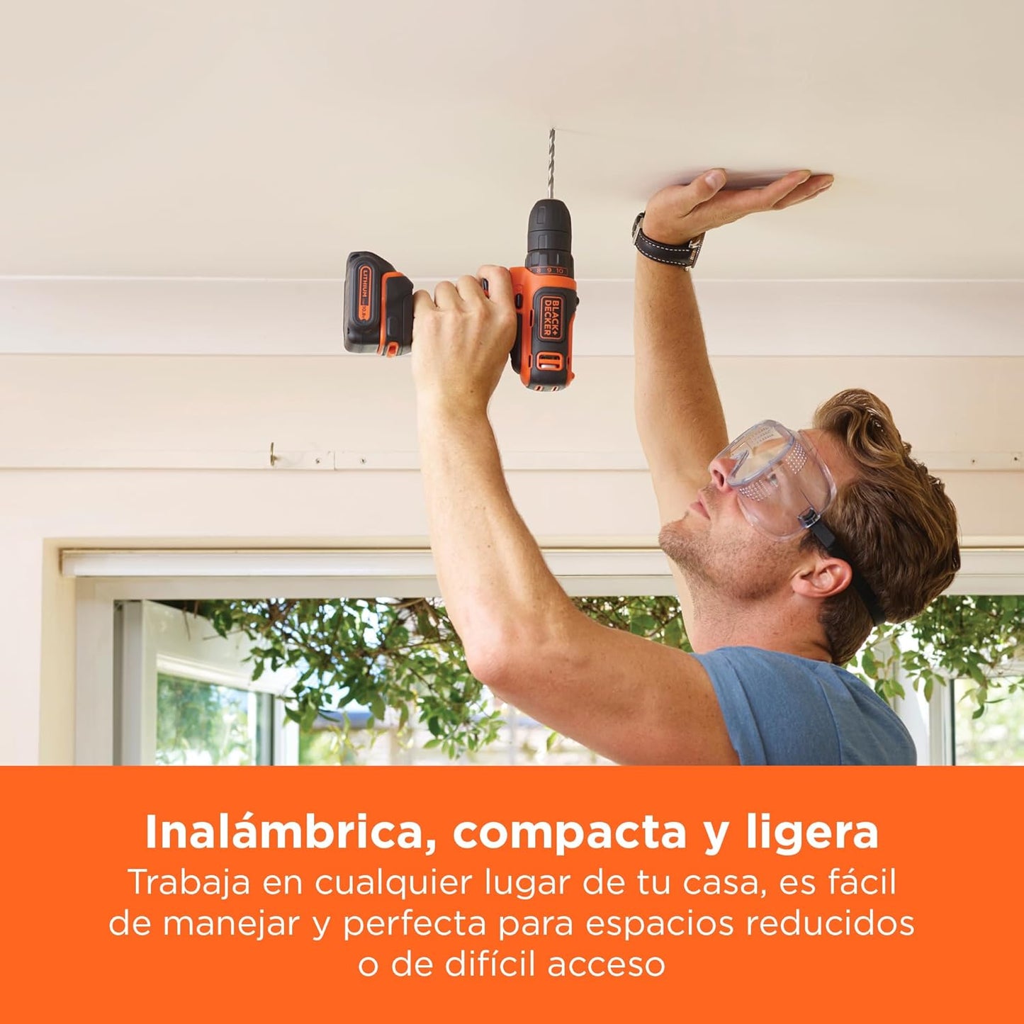 Black+Decker BDCDD12 10.8V 26Nm Cordless Drill Driver
