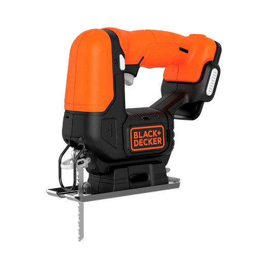 12V Jigsaw with Wood Cutting Blade Black+Decker BDCJS12N