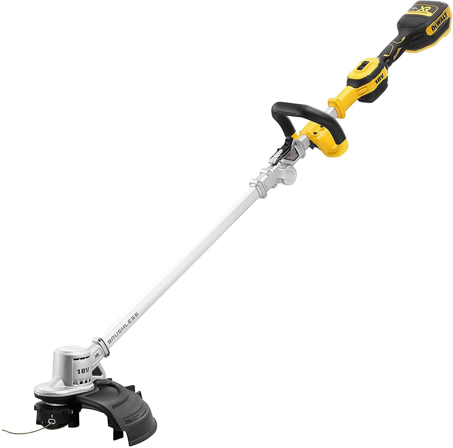 Desbrozadora sin escobillas XR 18V 36cm con 2 baterías 5Ah Dewalt DCMST561P2