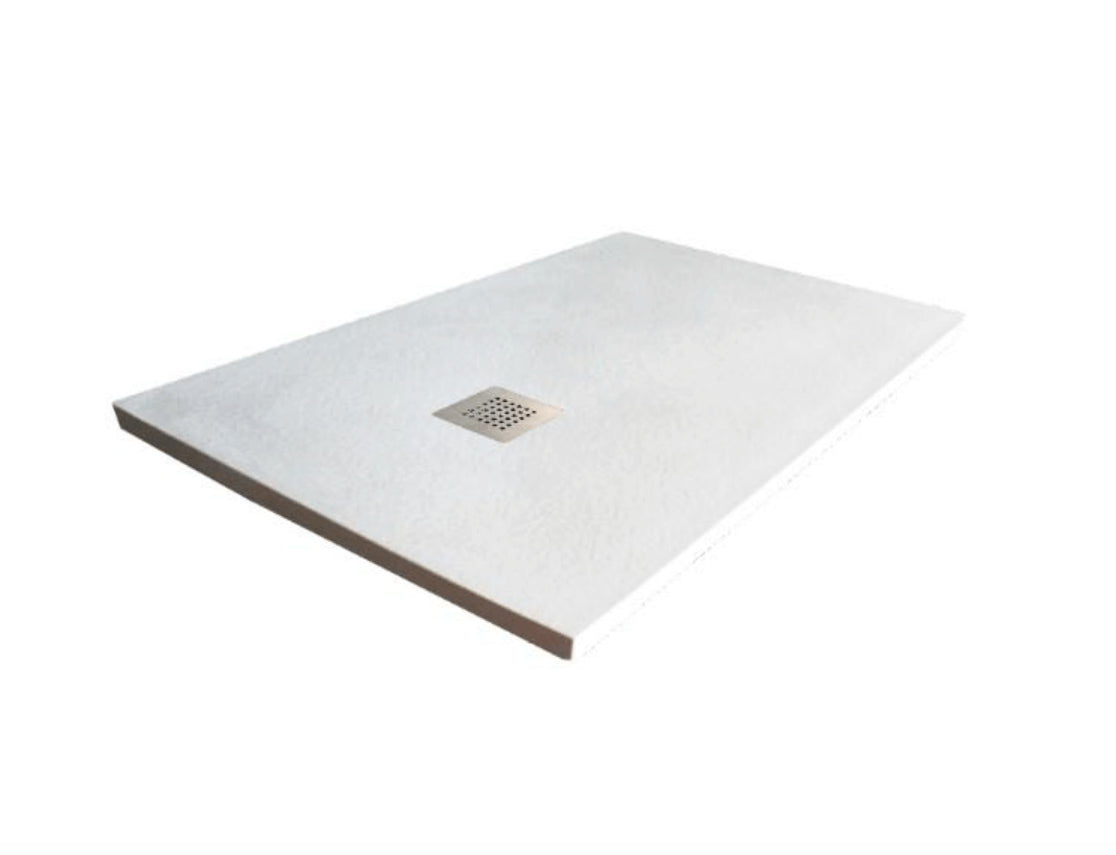 Plato de ducha Premium Textura pizarra natural con Sumidero 80x120cm  - 1