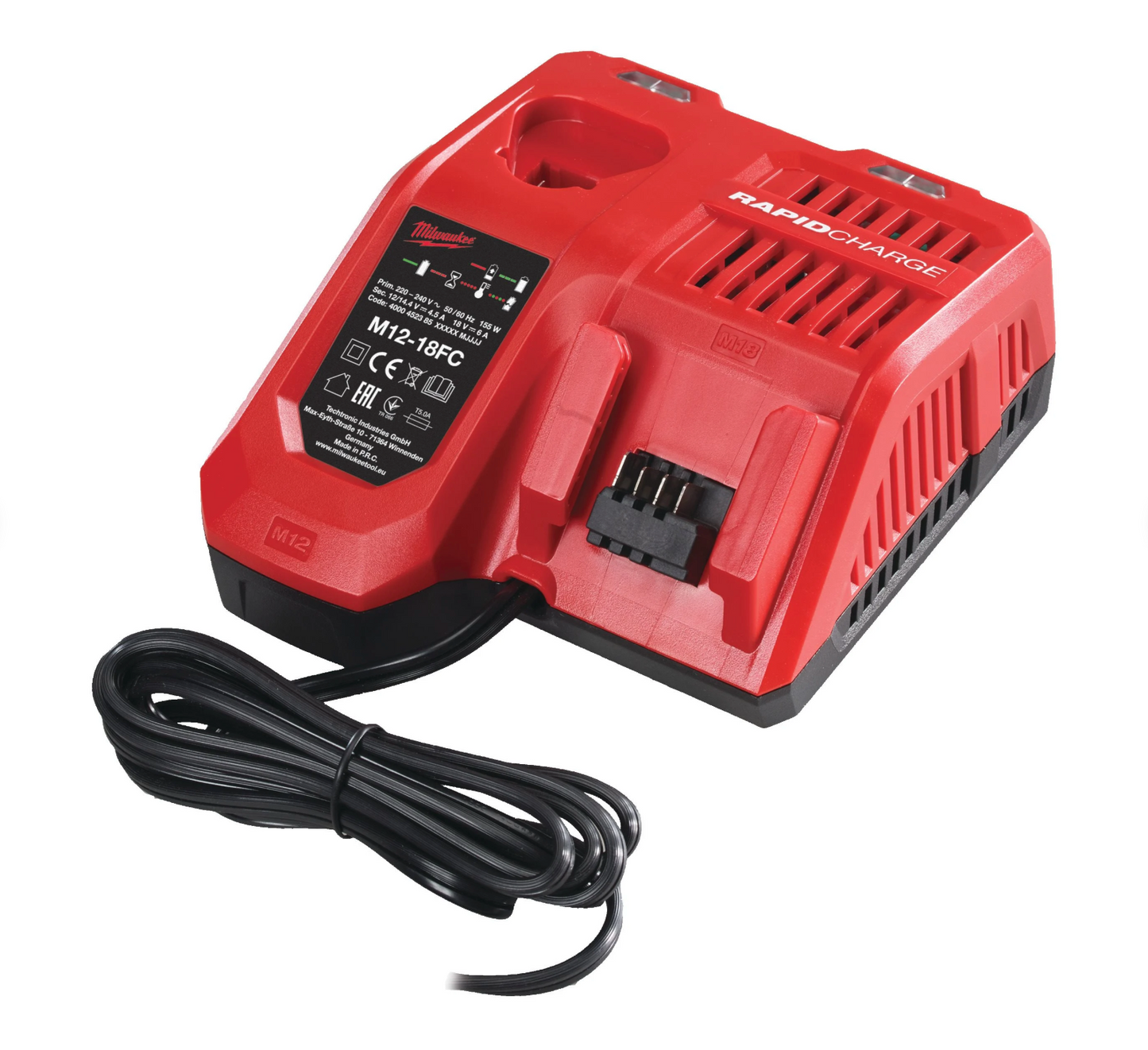 Powerpack 5 tools + 2 5Ah batteries + Charger + Milwaukee M18 Bag BLCPP5A-502B