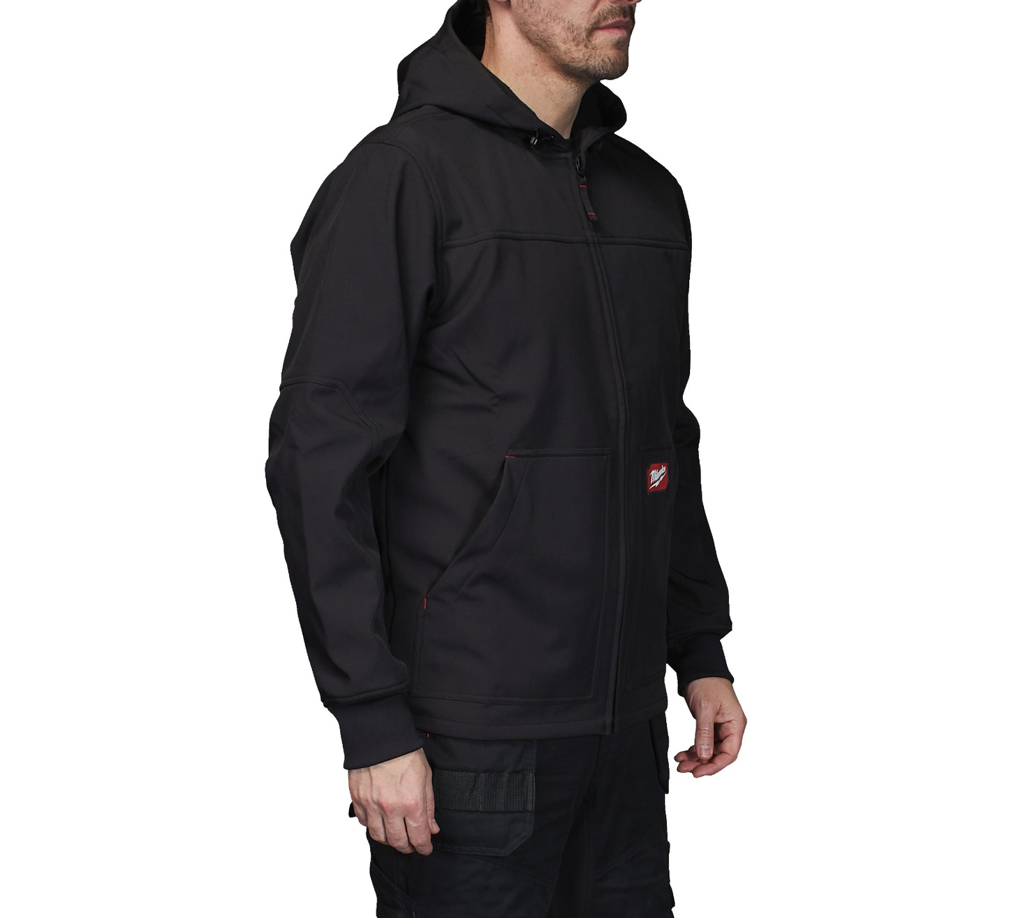 Chaqueta con capucha FREEFLEX Softshell Negra Milwaukee SJ BL