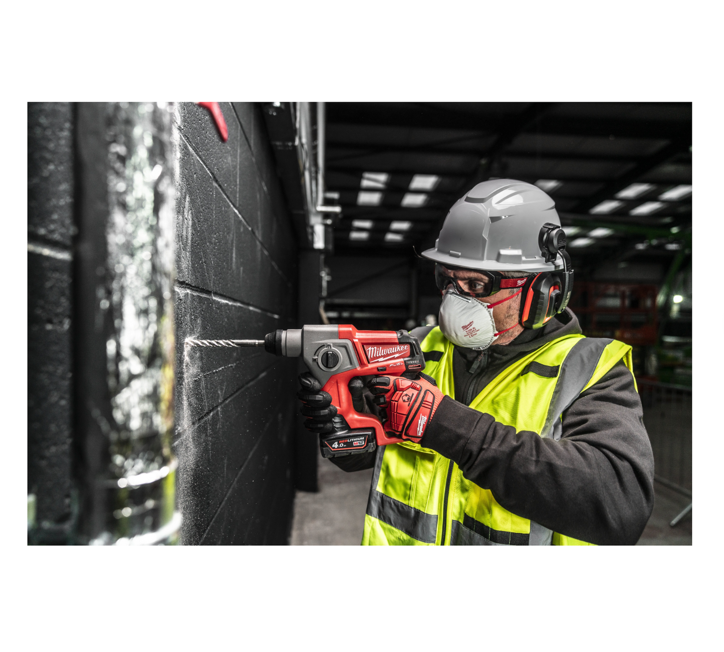 Gafas de protección panorámicas de perfil bajo ventiladas Milwaukee