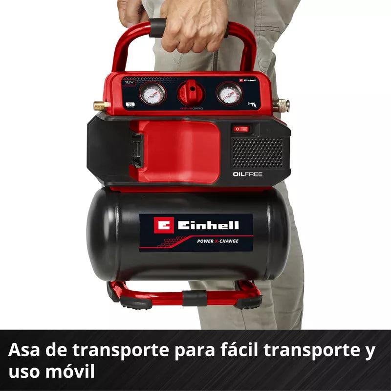 Battery-powered air compressor TE-AC 18/75 Li OF-Solo