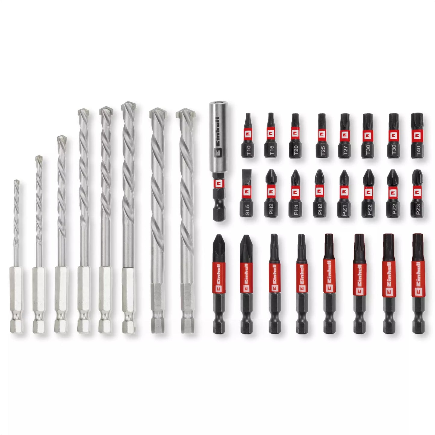 Einhell M-CASE 33-piece concrete drill bit set 49108753