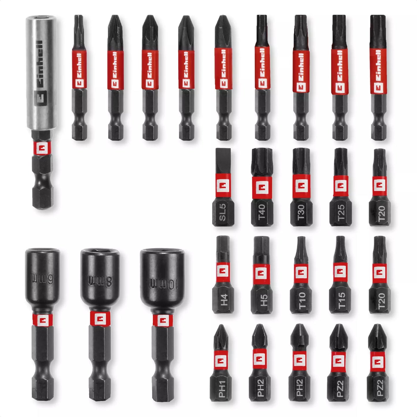 Einhell 49108703 S-CASE 28-piece socket and bit set