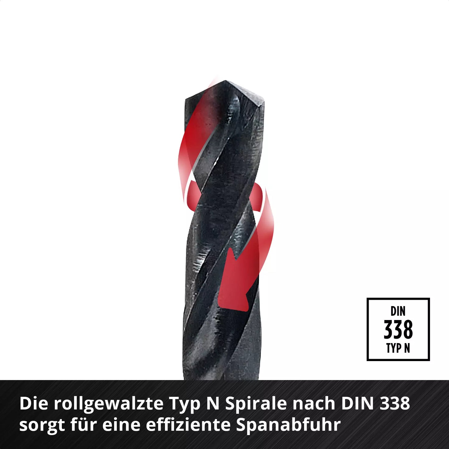 Set of 6 HSS-R LS drill bits Einhell 49423006