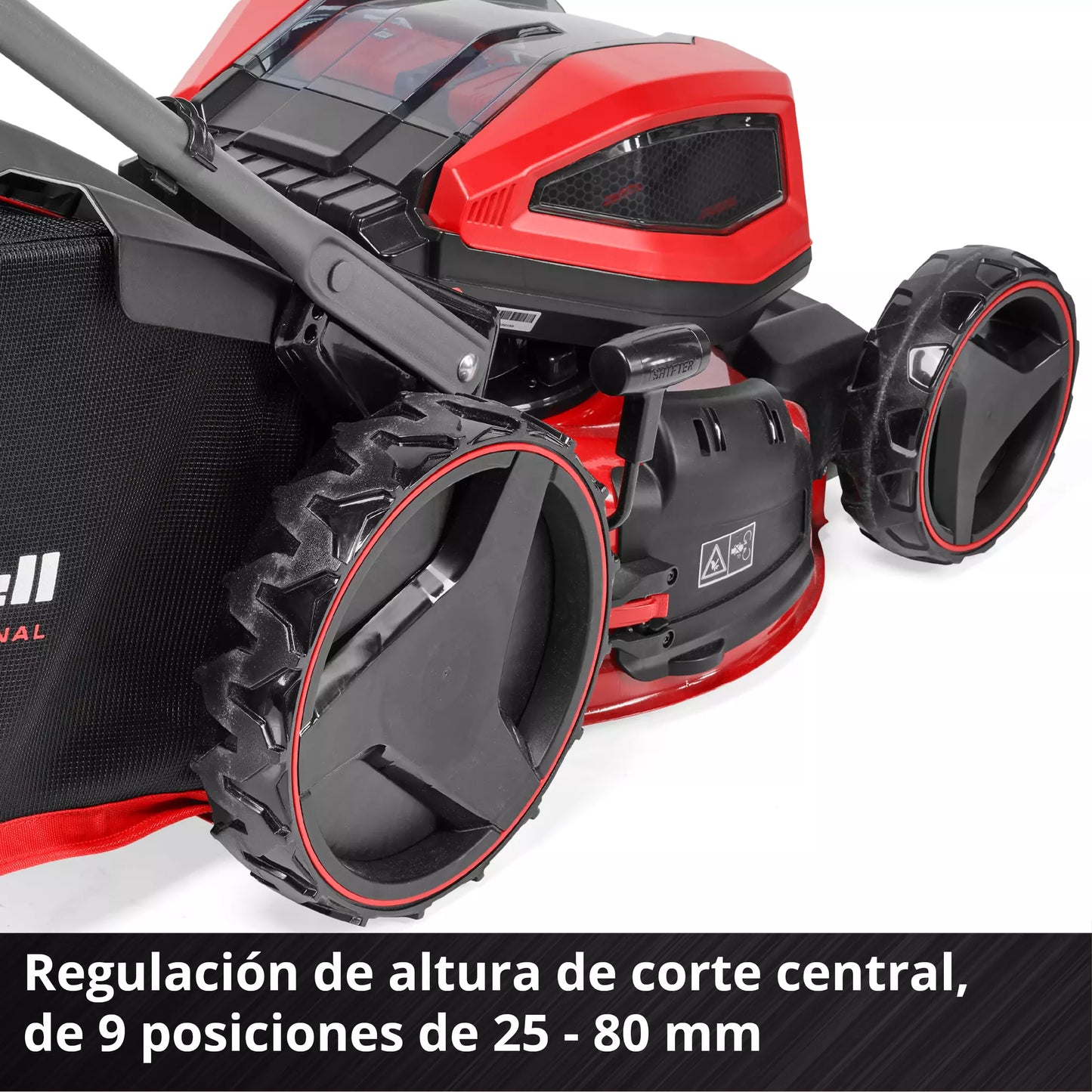 Cordless lawn mower with 4x 4.0Ah batteries + 2 dual chargers GP-CM 36/47 S Li BL Einhell