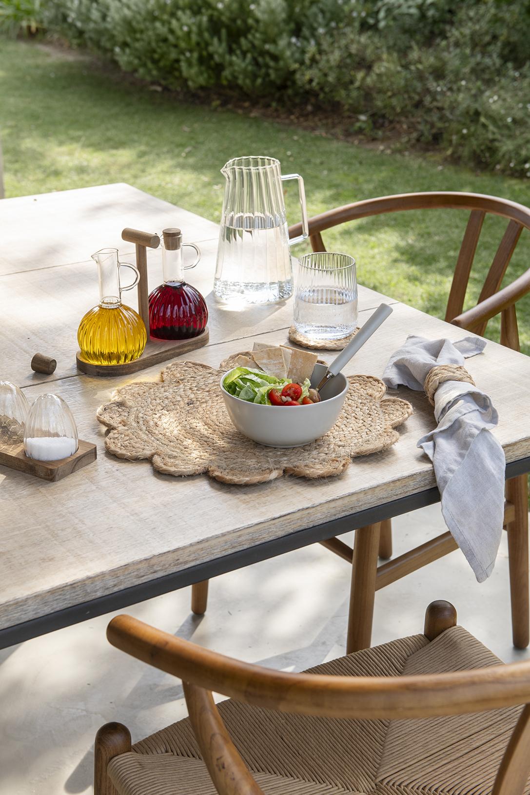 Andrea House 1L Glass Water Pitcher