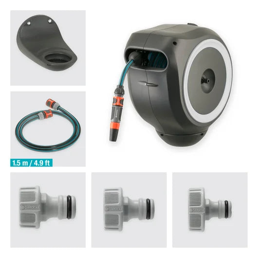 Gardena 18602-20 RollUp S wall hose 15m
