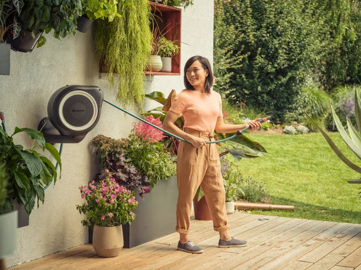 Gardena 18602-20 RollUp S wall hose 15m