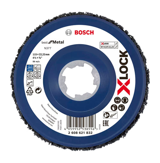 Bosch X-LOCK N377 Metal Cleaning Disc