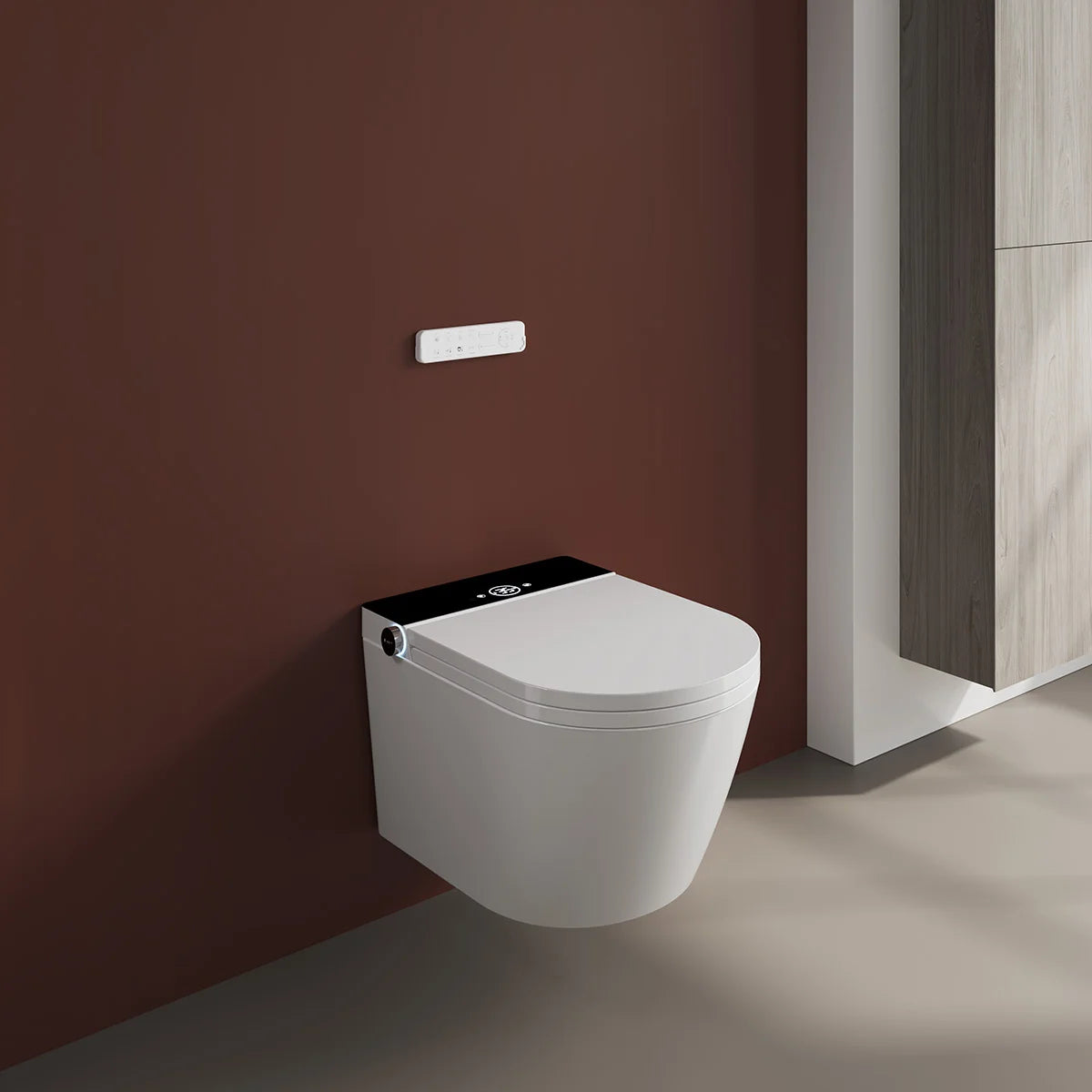 Mizubath Rada wall-hung Japanese Toilet with Smart Cleaning