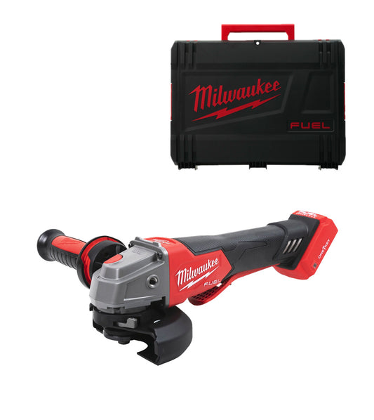 Amoladora angular M18 125mm Fuel ONE-KEY con maletín Milwaukee M18 ONEFSAG125XPDB-0X