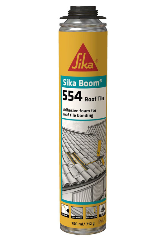 Cartouche de mousse pour le collage des tuiles Sika Boom-554 Roof file 750ml Sika SIKA - 1